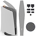 Dust Cover Net for PS5 Console, PS5 Heatsink Barrier Pets Hair Anti-dust Cover Dustproof for PlayStation 5 Optical Drive Version/Digital Version Game