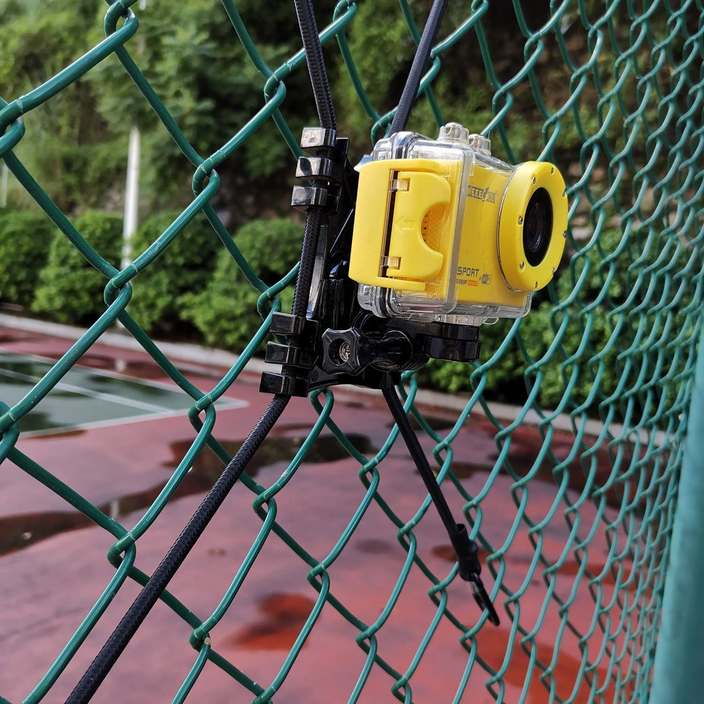 Meinuoke - Cell Phone Fence Mount - Camera Backstop Chain Link Mount for Gopro Action Camera Small Digital Camera and Smartphones - Your Baseball
