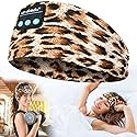 LC-dolida Sleep Headphones Bluetooth, Sleep Headphones Sleep with Thin HD Stereo Speakers Perfect for Side Sleepers, Sport, Yoga, Travel Best Gift…