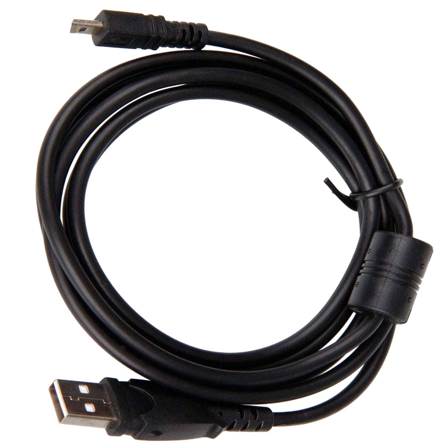 USB Cable for Nikon Coolpix L340 Digital Camera, and USB Computer Cord for Nikon Coolpix L340 Digital Camera, Gold Plated, W/Ferrite, 6 Feet or 1.8