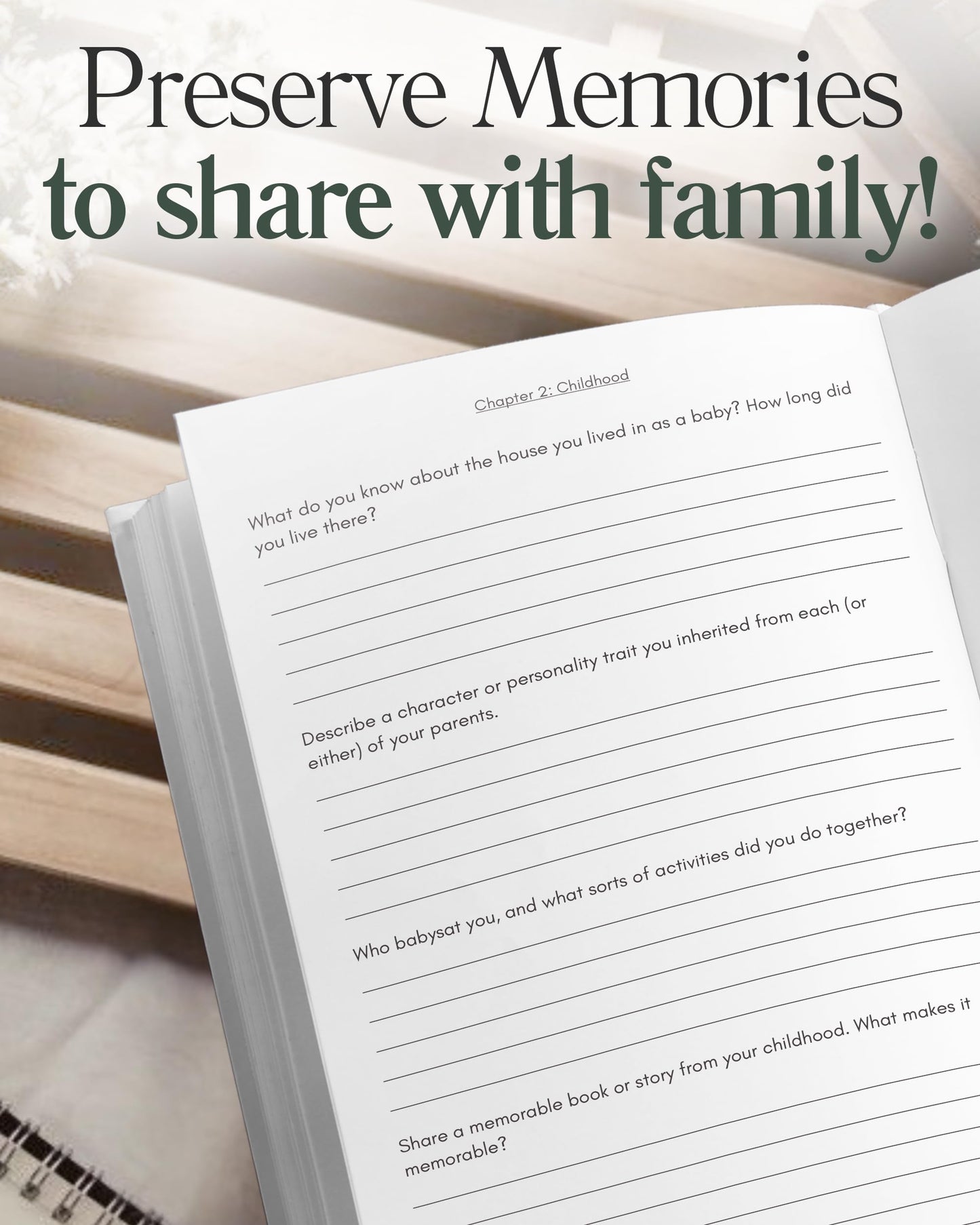 Mom's Life Story Journal (Hardcover): A Meaningful Keepsake for Mom to Share Her Journey and Memories, Book Includes 250+ Prompt Questions
