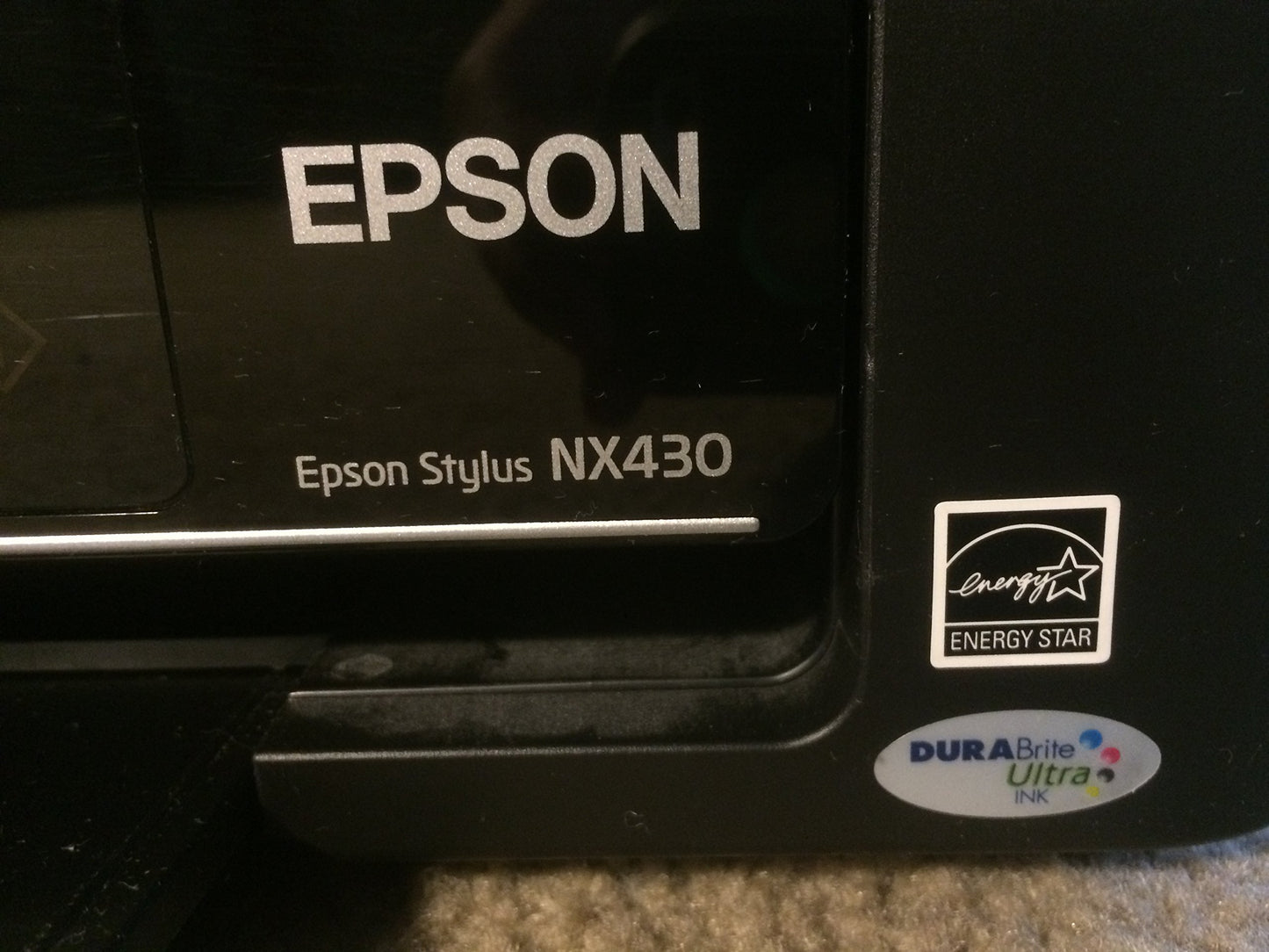 Epson Stylus NX430 Wireless All-in-One Color Inkjet Printer, Copier, Scanner (C11CB22201)