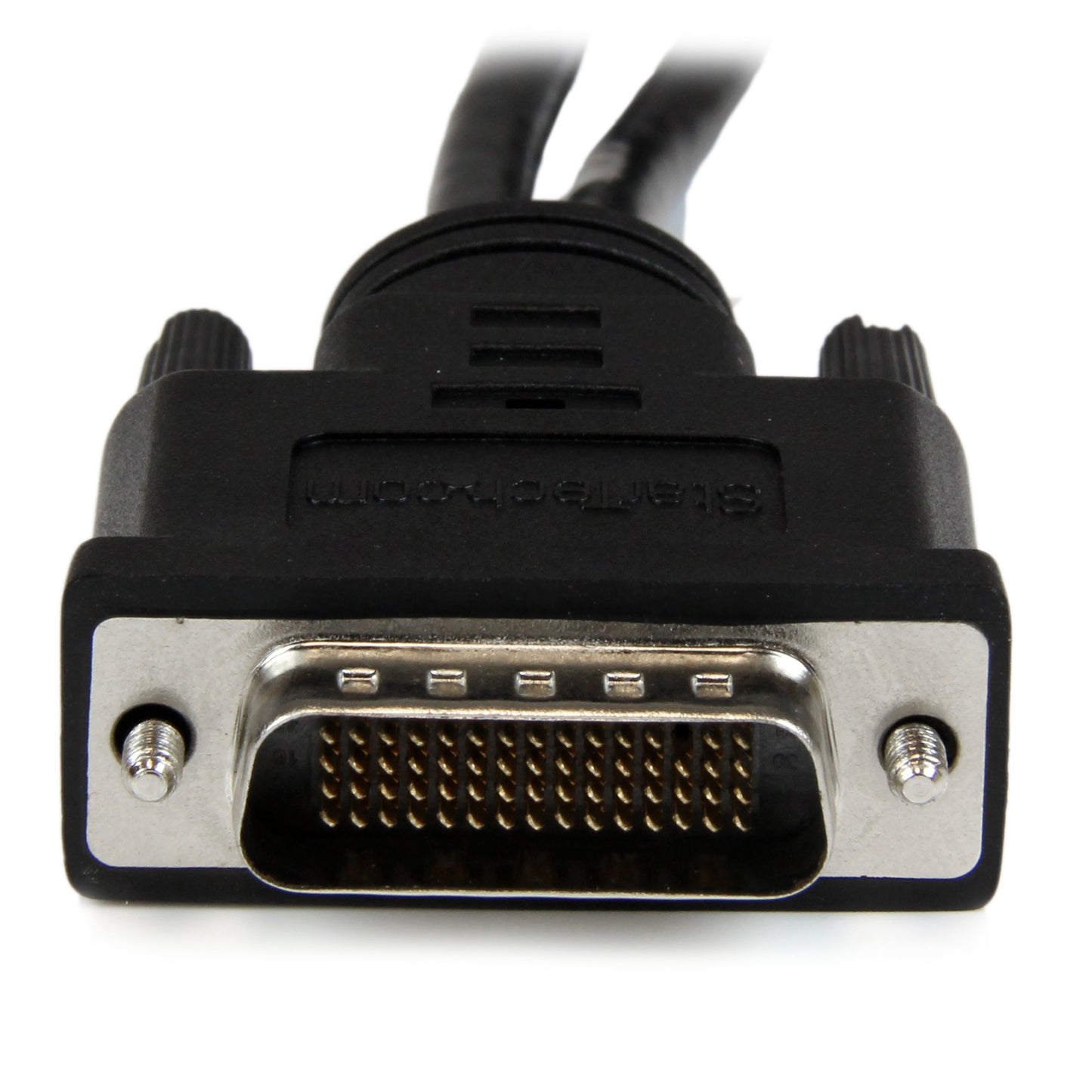 StarTech.com DMS-59 to DisplayPort - 8in - DMS 59 to 2x DP - Y Cable - DMS-59 Adapter - DisplayPort Splitter Cable - LFH Cable (DMSDPDP1),Black