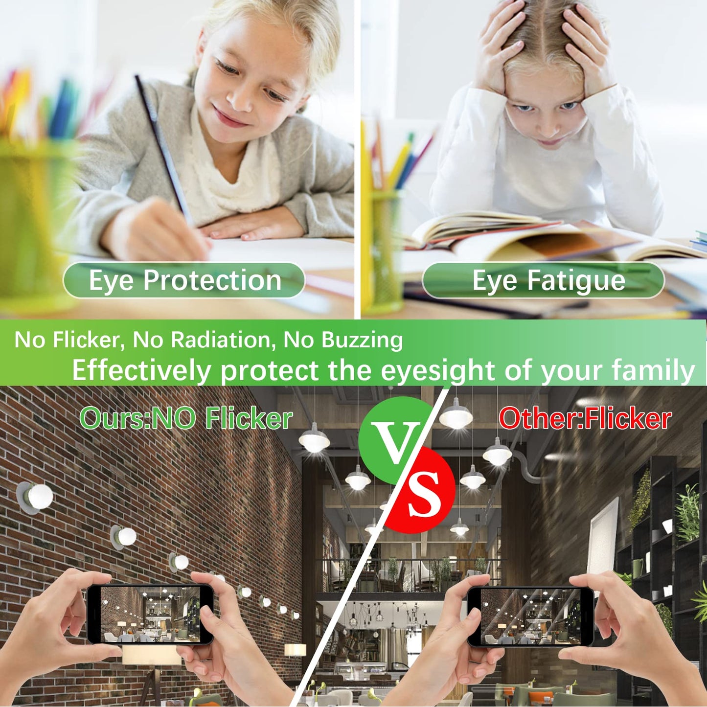 Jardhom Led Light Bulb, G120 Globe Light Bulbs, 18WLight Bulbs 3000k Daylight Dimmable Bulb, E26 BaseLarge Lamp,1800 Lumen, for Decoration Lighting