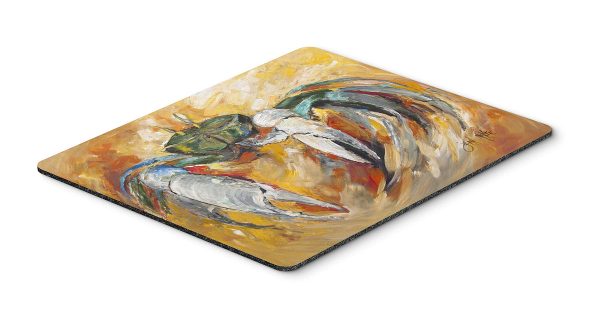 Caroline's Treasures JMK1108MP Blue Crab Mouse Pad, Hot Pad or Trivet for Home Office Gaming Working Computers Laptop Mouse Mat,Washable Large
