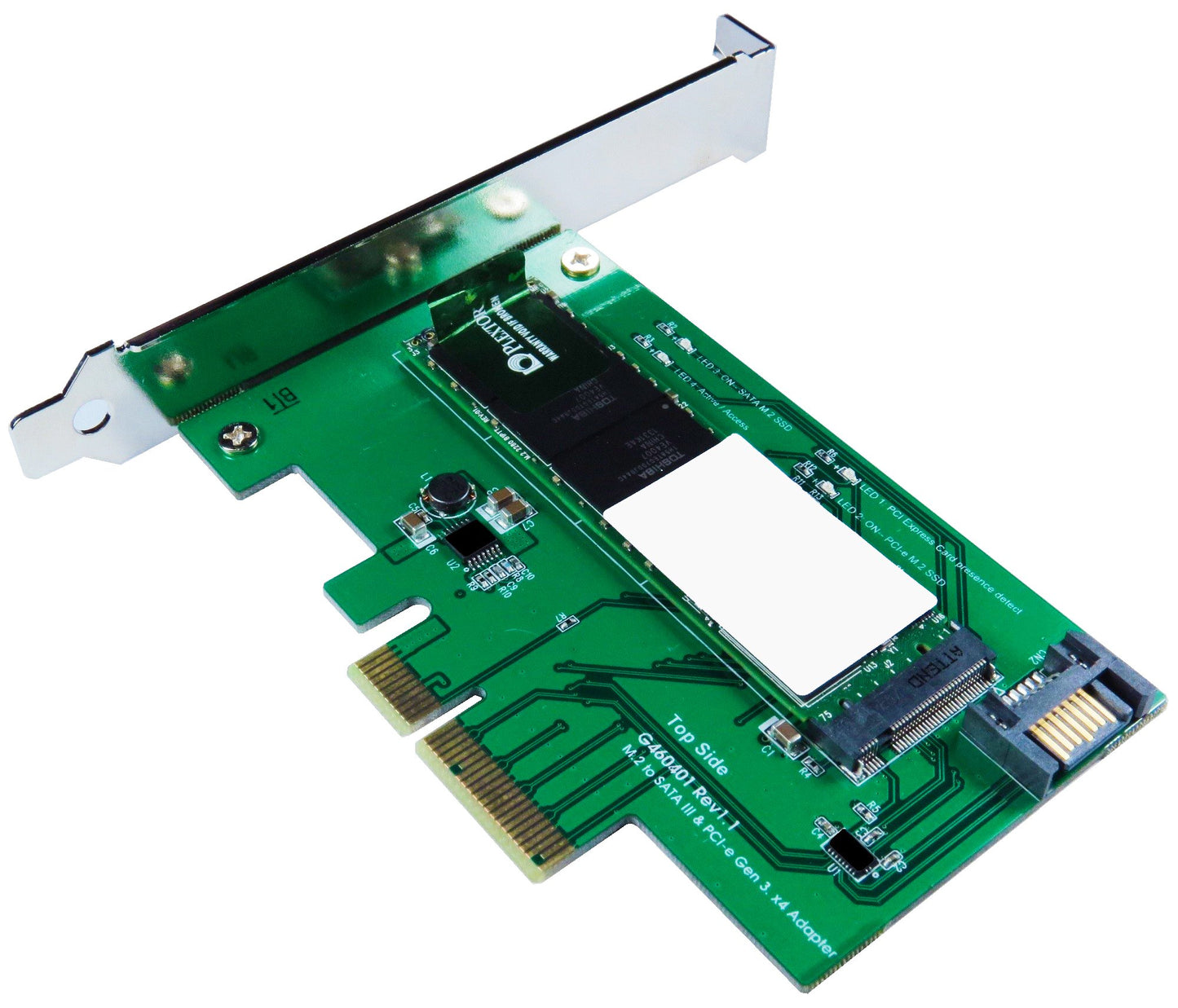 ZTC Lightning Card M.2 NGFF SSD (PCIe 2 and 4 Lane or SATA III Type) To PCI-e or SATA III Internal Card. UP To 1.6GB/s on the 4 Lane PCIe Model