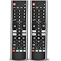 [2 Pack] AZMKIMI AKB76037601 Remote Control Compatible Replacement for LG TV(Pack of 2)