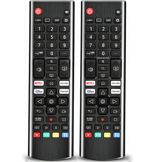[2 Pack] AZMKIMI AKB76037601 Remote Control Compatible Replacement for LG TV(Pack of 2)