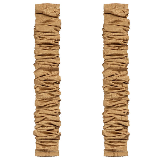 ELFCAB Fabric Cord Cover Chandelier Cord Cover & Chain Cover 2 Pack 6 Feet Use for Chandelier Lamps Pendant Lighting and Wires Easy to Install Fabric