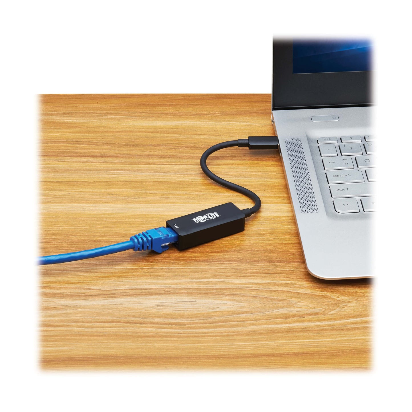Tripp Lite USB-C to RJ45 Gigabit Ethernet Network Adapter Up to 2.5 Gigabits Per Second Network Speed - Windows, macOS, Chrome & Linux Widely