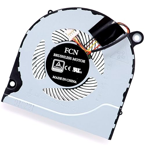 Deal4GO FJN1 DFS541105FC0T CPU Cooling Fan Replacement for Acer Predator Helios 300 G3-571 G3-572 G3-573 G3-571G N17C1 N17C6 PH315-51 PH317-51