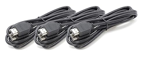 THE CIMPLE CO 4K HDMI Cable - (3 Pack) HDMI Cord (12ft) - Supports (4K@60Hz, 3D, HDTV, UHD, Ethernet, ARC, DIRECTV, Satellite Dish, Comcast) by 3 Pack