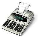 Victor 12-Digit Desktop Adding Machine, Large Easy To Read Display, Tape Print Out with 4,5 lines-per-second ribbon printer, Tax, Cost, Sell