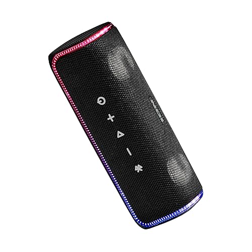ION Audio Slam Jam-IPX7 Waterproof Bluetooth Speaker with Microphone, Rechargeable Battery, 15 Drum Sounds, Aux Input and USB Charge Port