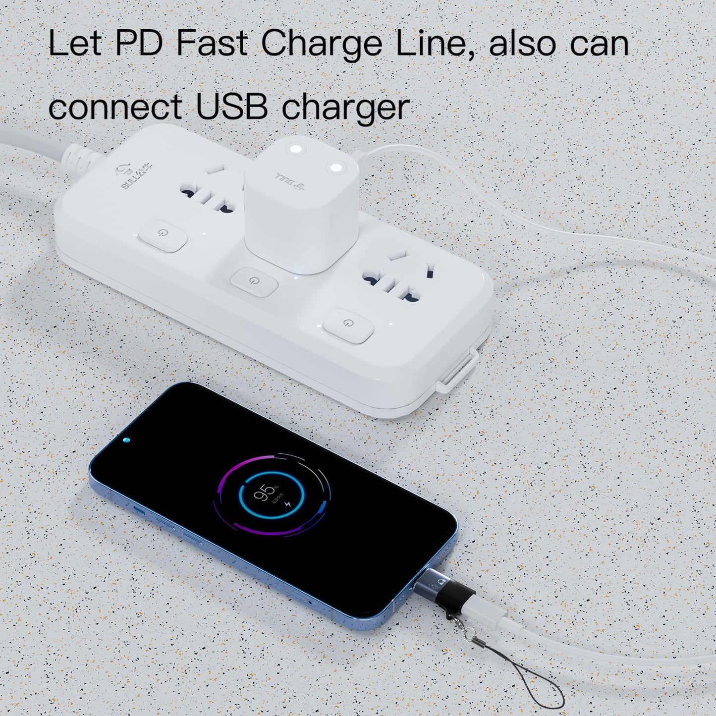 USB C to Lig-htn-ing adapter, iO-S OTG adapter, suitable for connecting wireless microphones, USB flash memory, speakers, card readers, mice…
