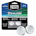KontrolFreek CQC Rush for Playstation 4 (PS4) and Playstation 5 (PS5) Controller | Performance Thumbsticks | 2 Mid-Rise Concave | White