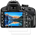 PCTC D3200 Tempered Glass Screen Protector for Nikon D3500 D3400 D3100 D3200 D3300 DSLR Camera cover