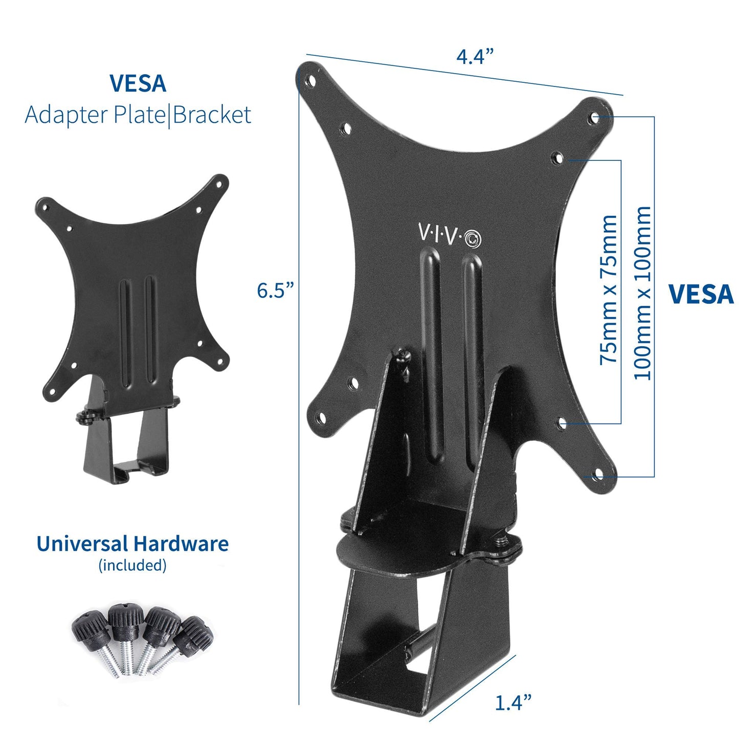 VIVO VESA Adapter Plate Bracket Designed for Samsung CF591 Series Monitors, Compatible Curved 27 inch Samsung Computer Screen Conversion Kit