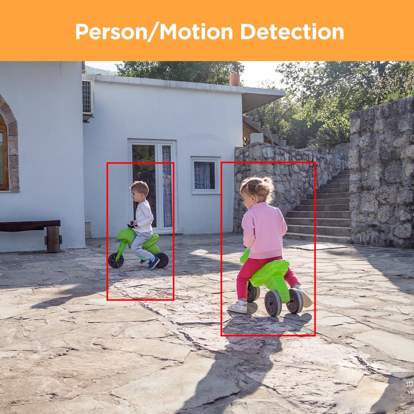PANOOB Security Camera System with Monitor, 8CH 8MP NVR with 2TB HDD, 6Pcs IR Dome Wired 5MP PoE IP Camera IP67 Outdoor, Night Vision, Smart AI Human