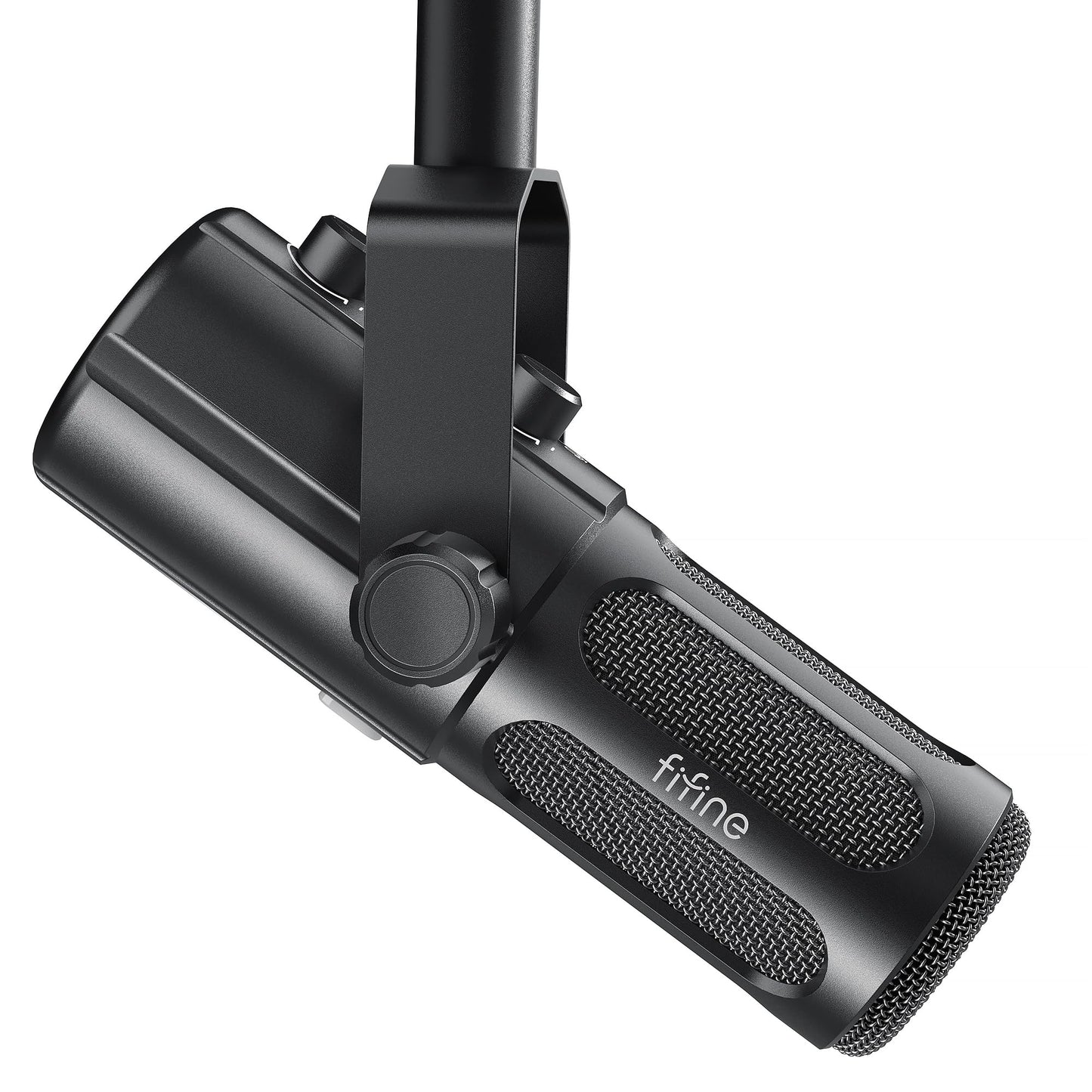 FIFINE Podcast Microphone, USB/XLR Vocal Dynamic Microphone for Streaming, Recording, Broadcast, Content Creator, Studio Microphone for PC with Mute