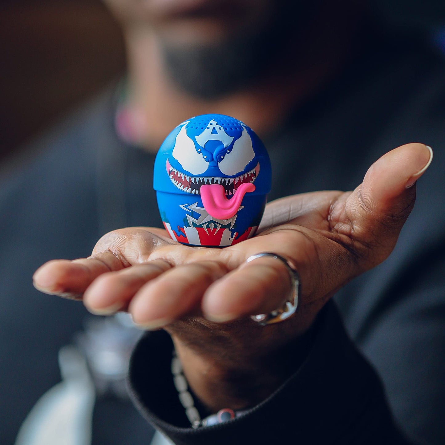 Bitty Boomers Marvel: Venomized Captain America - Mini Bluetooth Speaker