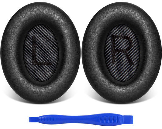 Link Dream Ear Pads for Bose Quiet Comfort 35 II (QC35 ii) Soft Protein Leather Replacement Earpads Extra Thick Ear Cushions for Bose QC 35 25 15 QC2