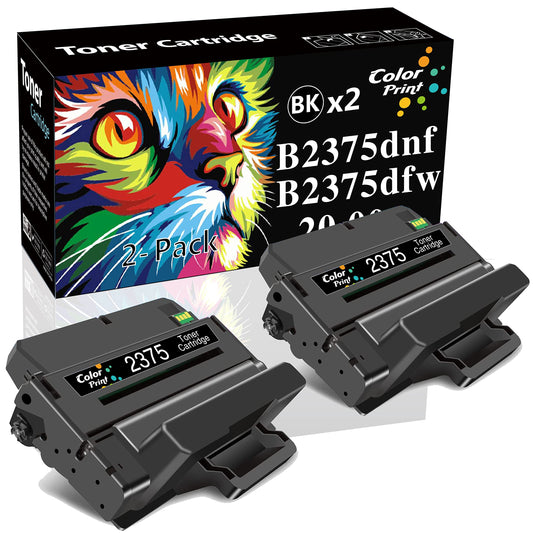Color Print Compatible B2375DWF B2375DNF Toner Cartridge 593-bbbi Replacement for Dell Toner B2375 2375DNF 2375 2375DNF 2375DFW 8PTH4 C7D6F B2375DN