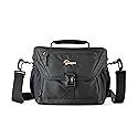 Lowepro LP37123, Nova 180 AW II Camera Bag, Waterproof, Customizable, Fits Pro-Depth DSLR with Lens, Compact Drone, 3-4 Additional Lenses, Flash