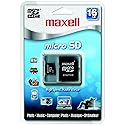 Maxell 16 GB Class 2 Micro SDHC Flash Memory Card with Adapter 502003