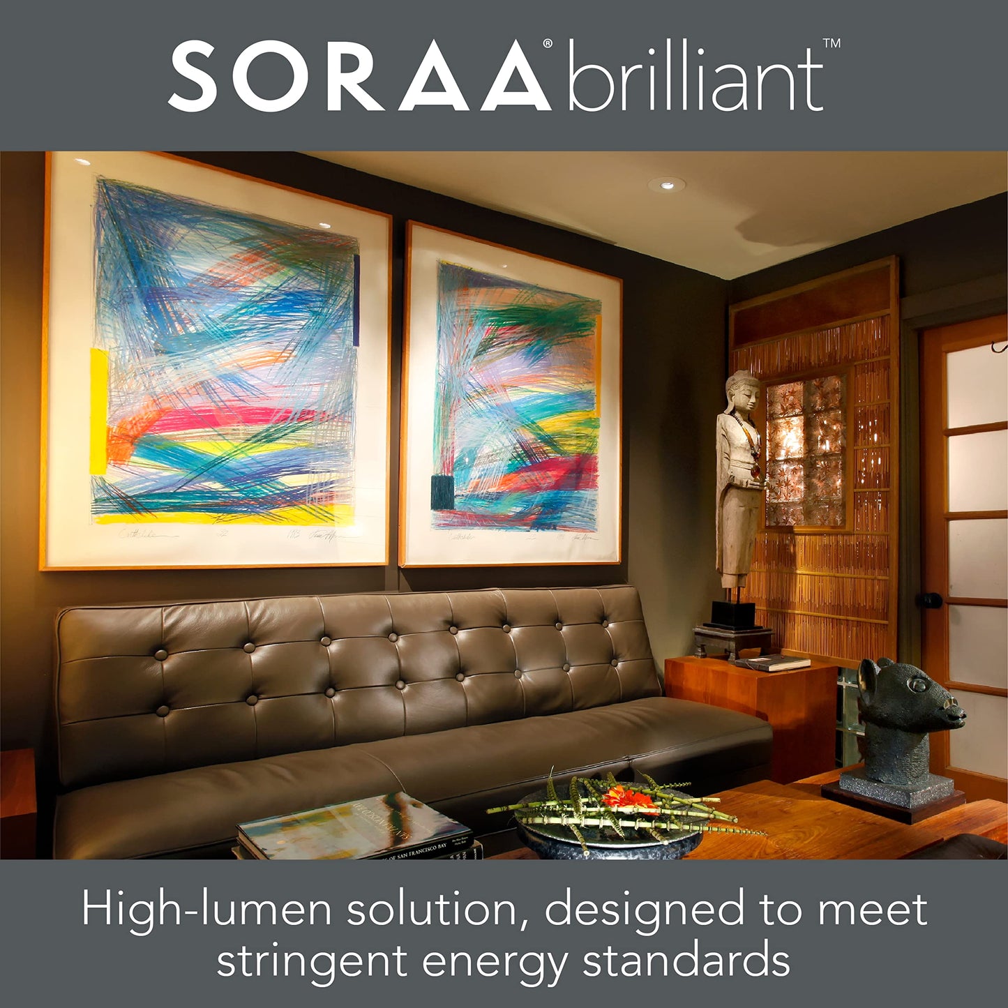 SORAA Brilliant PAR30 Short Neck 14W Dimmable 2700K 25 Degree Narrow Flood Light Bulb