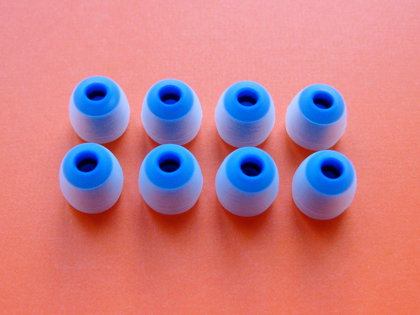 8pcs (CL-BL)- Small (S) Replacement Set Earbuds Eartips Compatible with Jaybird Freedom F5 Earphones Headphones