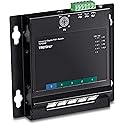TRENDnet 5-Port Industrial Gigabit PoE+ Wall-Mounted Front Access Switch, TI-PG50F, Ethernet Splitter, 120W Power Budget, NDAA & TAA Compliant