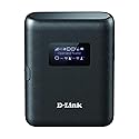 D-Link DWR-933 4G+ LTE-Advanced Cat 6 Wi-Fi Hotspot, 300 Mbps, Portable, Battery-Powered Up to 14 Hours, Dual-Band Wireless AC1200, Unlocked, Black