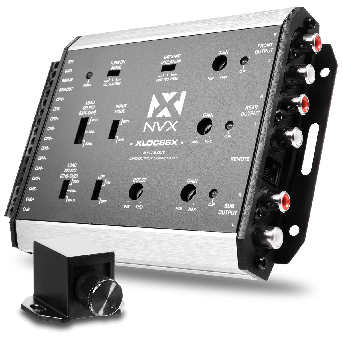 NVX XLOC66X 6 inputs / 6 outputs High Voltage Active Line Output Converter