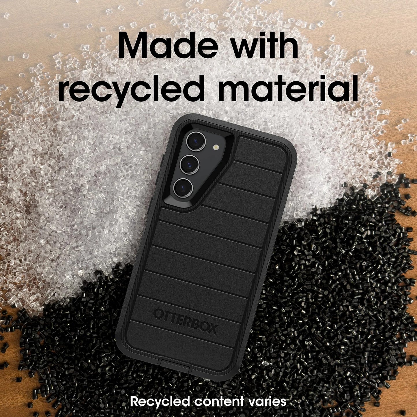 OtterBox Galaxy S23 Case Only - Defender Series - Black, Tough and Durable - with Port Protection - Case Only - Microbial Protection - No Retail