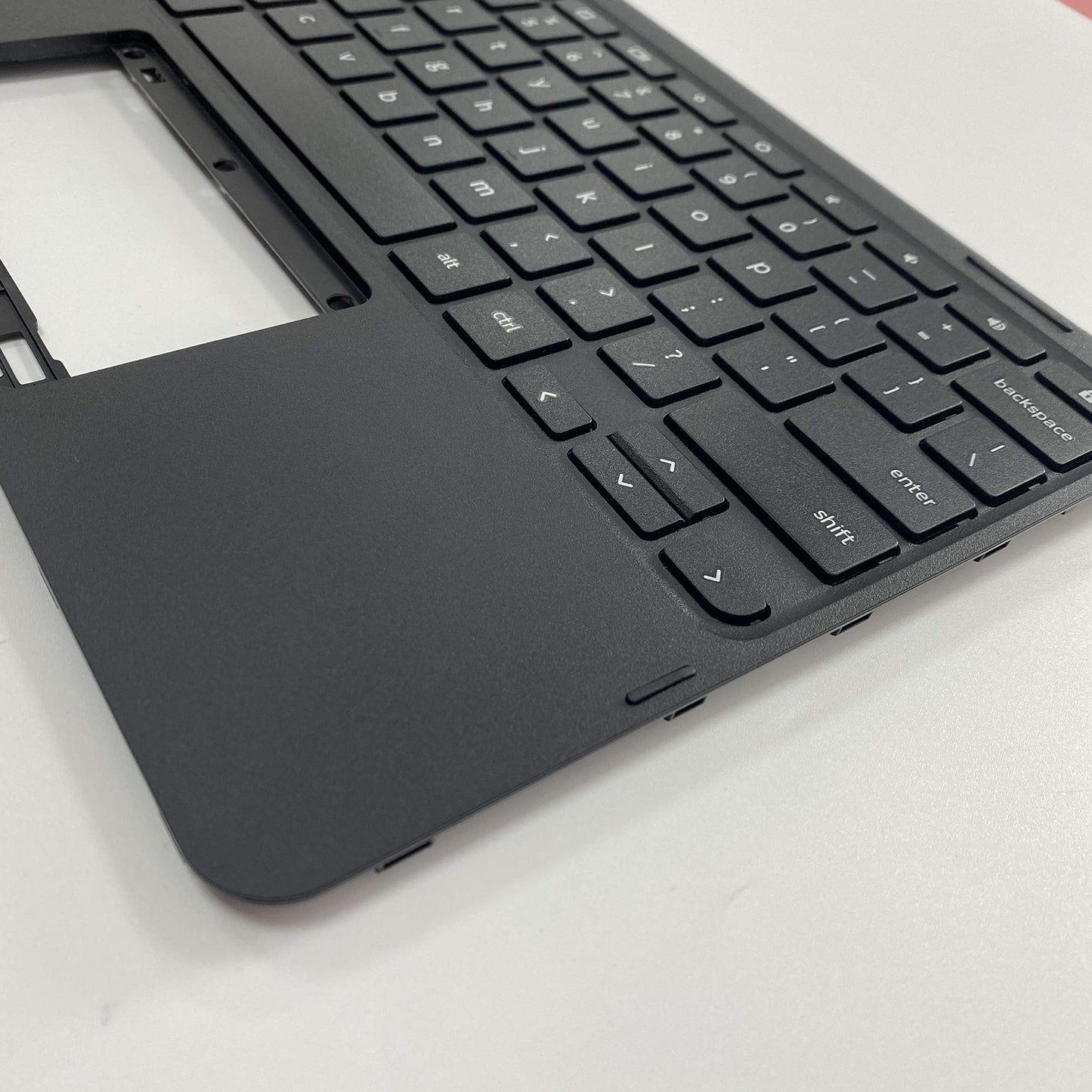 F-HONG ELECTRONIC CO Replacement for Lenovo 1st Gen 300E Chromebook Type 81H0 Laptop Upper Case Palmrest Keyboard Assembly Part 5CB0Q93995 Top Cover