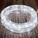 Outdoor Solar Rope Light- Solar Powered Cable String 100 LED Lights with 8 Modes for Patio, Backyard, Garden, Events by Pure Garden (Cool White)