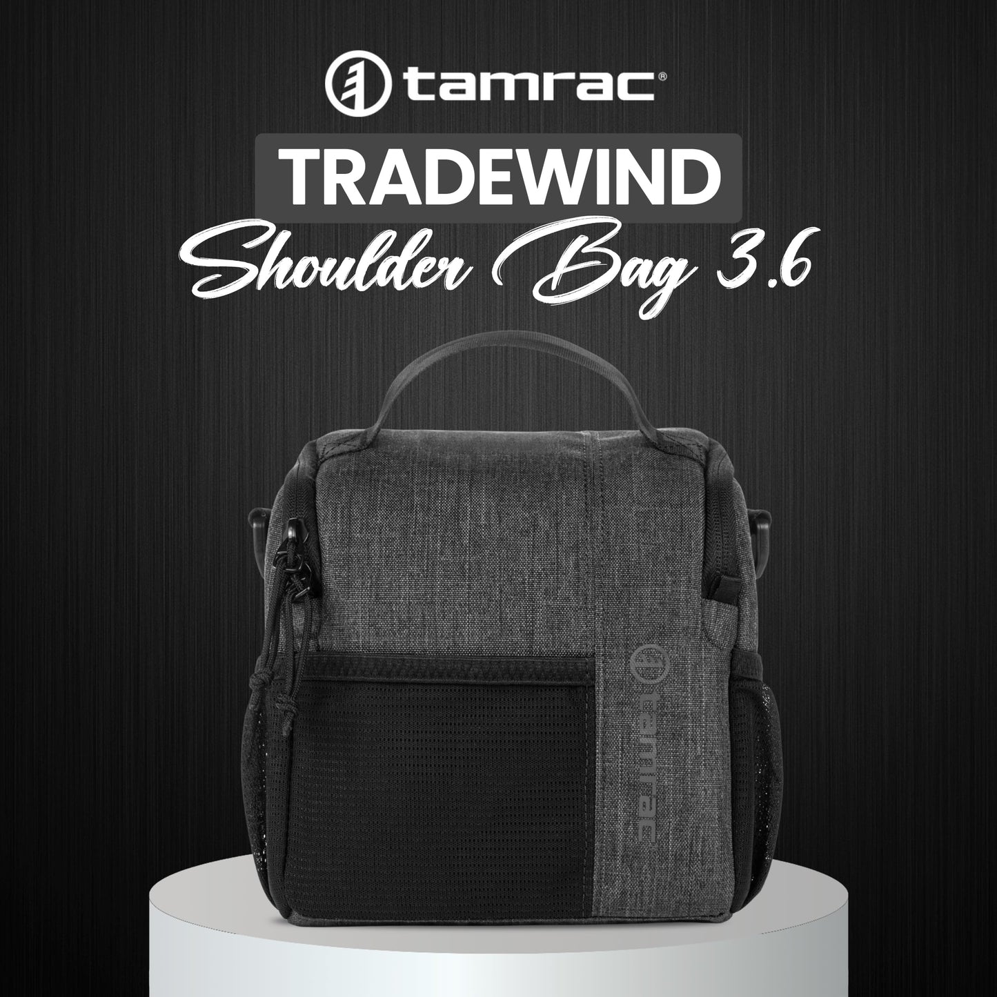 Tamrac Tradewind 3.6 Camera Bag for Photographers, Camera Case for Photography Accessories, Compact Camera Shoulder Bag for DSLR and Mirrorless