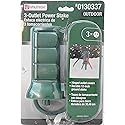 Utilitech 3-Outlet Power Stake W/Hinged Covers #0130337