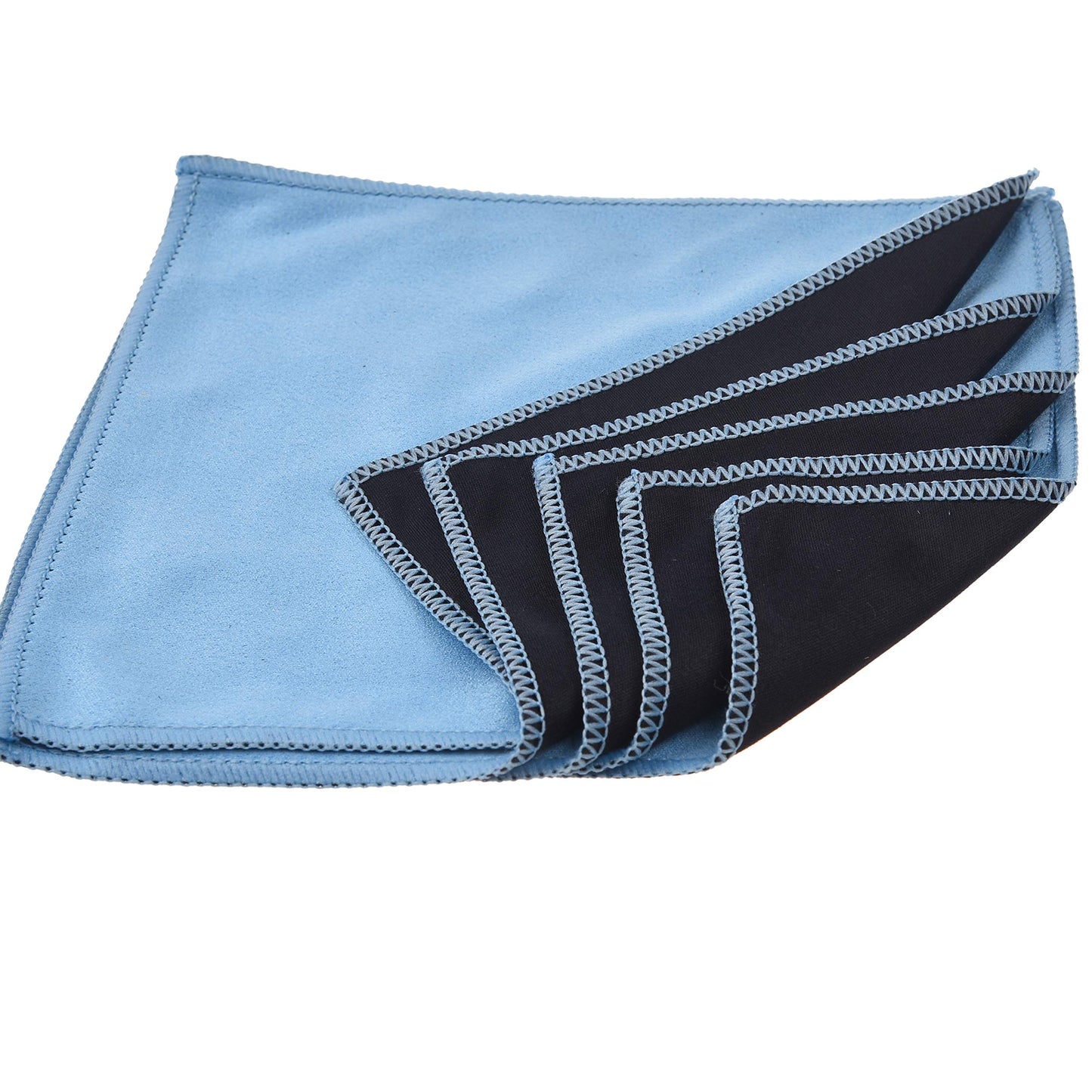 Kare & Kind 5X Microfiber Cleaning Cloths - Double-Sided - for Cleaning Glasses, Eyeglasses, Camera Lens, iPad, Tablet, Smartphone, Laptop, Computer