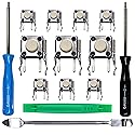 SOSS GAMING® 2023 Tactile Switch Repair Kit for Xbox One Controllers Base Model, S, Elite Series 1, Elite Series 2 - RB LB Bumper Button Repair & Fix