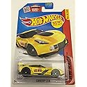 Hot Wheels, 2015 HW Race, Corvette C7.R [Yellow] 155/250