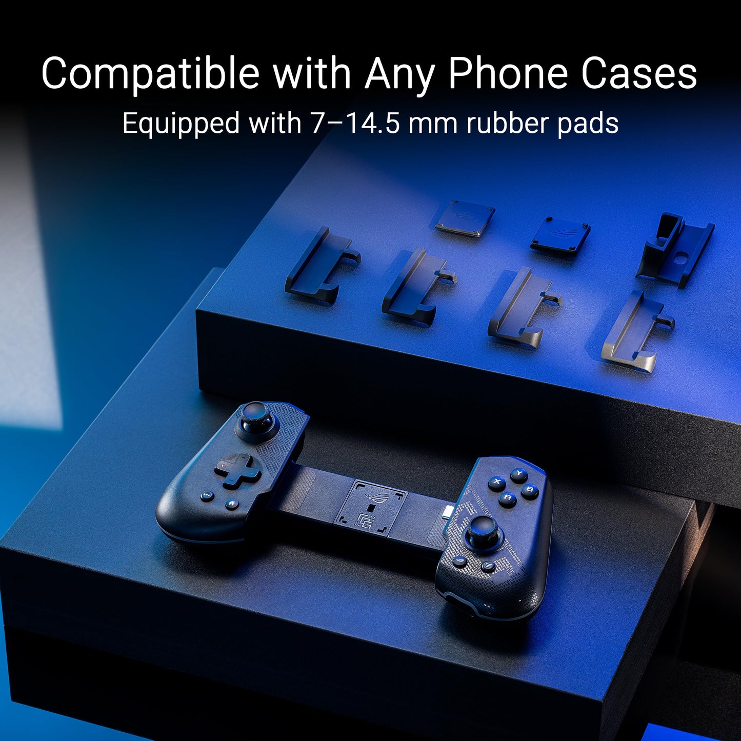 ASUS ROG Tessen Mobile Gaming Controller - Android Phones ONLY, Foldable, Compact, Wired USB-C, Programmable, Fast Charging, RGB - for Call of Duty