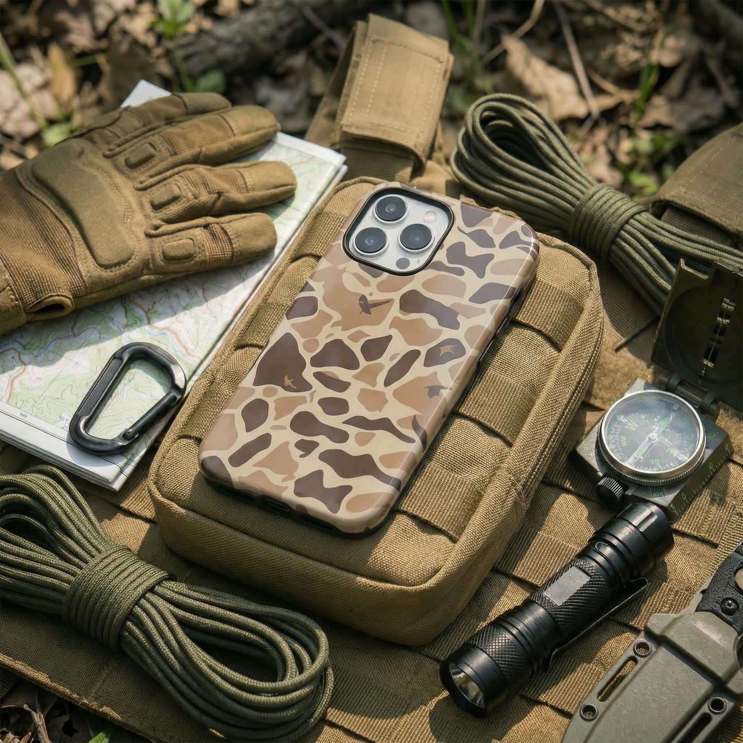 Hng Kiang Hu for iPhone 12 Pro Max Case 6.7 inch, Cute Waterfowl Brown Hunting Camo Camouflage Duck Hunters Boys man Phone case (for iPhone 12 Pro