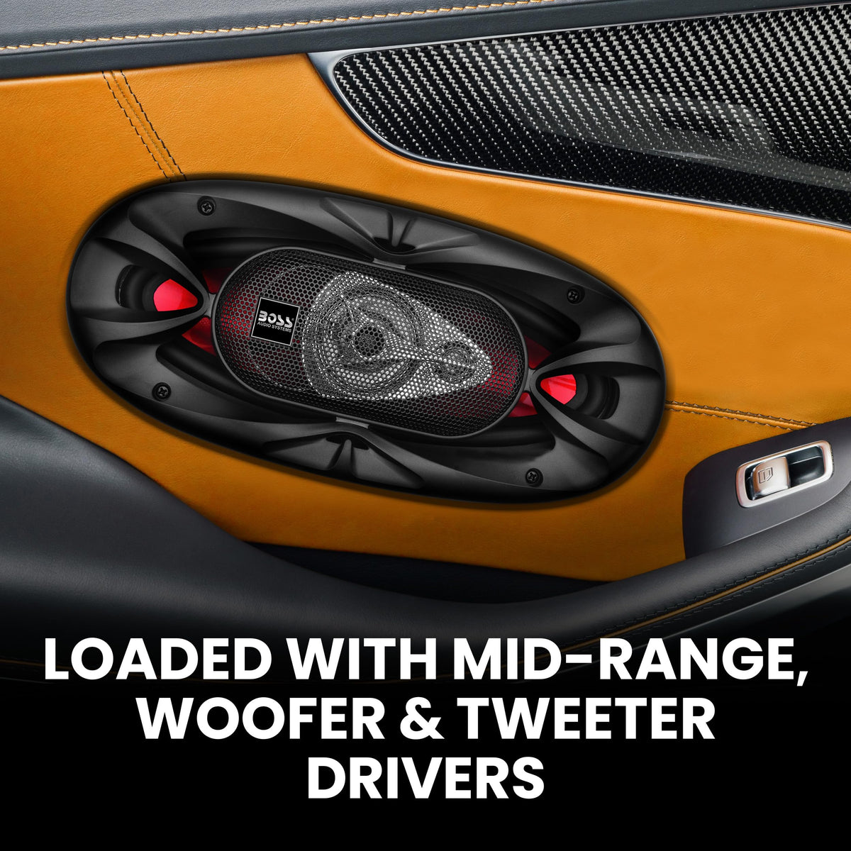BOSS Audio Systems CH4330 4 x 10 400 Watt 3 Way Car Speaker Pair