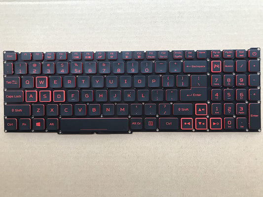 senlinxiaowu Original New for Acer Nitro 5 Gaming Laptop AN517-52-52T3 17.3-inch US Backlit Keyboard