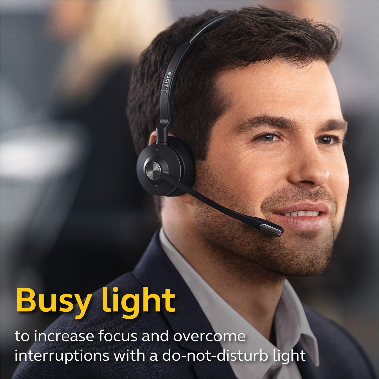 Jabra Engage 65 Wireless Headset, Stereo - Telephone Headset with Industry-Leading Wireless Performance, Advanced Noise-Cancelling Microphone, All…