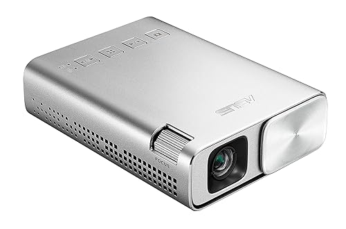 ASUS ZenBeam E1 Portable Mini Projector with Speakers HDMI/MHL 6000mAh Battery up to 5 hours | Auto Keystone | Award winning design | 2 Years Warranty