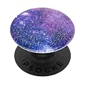 PopSockets: PopGrip with Swappable Top for Phones & Tablets - Glitter Nebula