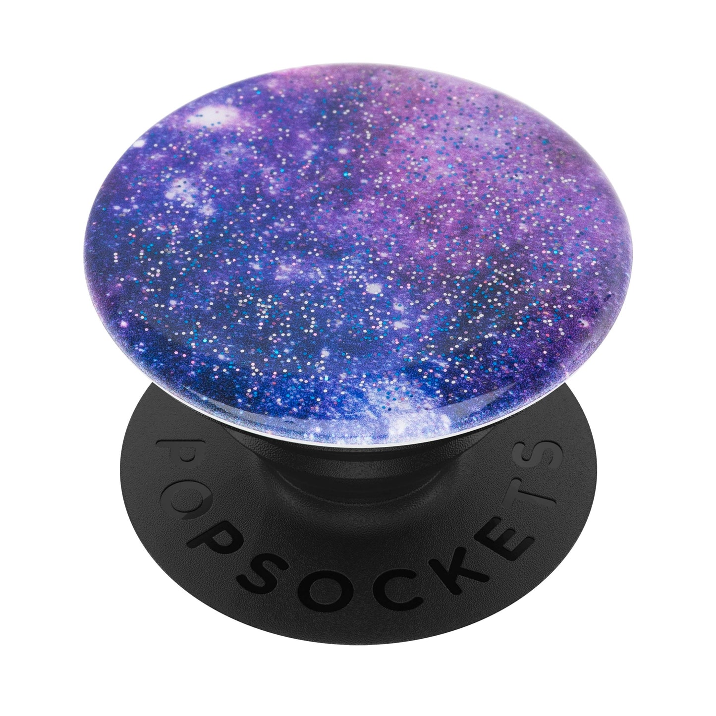 PopSockets: PopGrip with Swappable Top for Phones & Tablets - Glitter Nebula